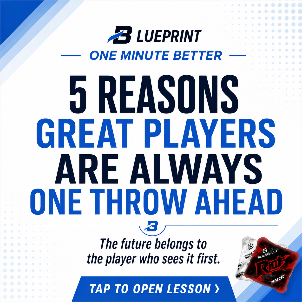 One Minute Better - One Throw Ahead